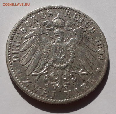 Гамбург 2 марки 1904 нечастая до 07.04.19 в 22.33 - 20190403_112030