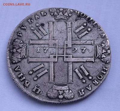 1 рубль 1727, подлинность, оценка. - IMG_20190402_143123
