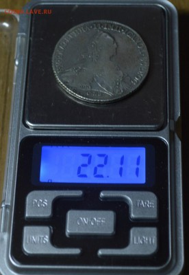 Рубль 1773 ТИ ФЛ на подлинность - 8