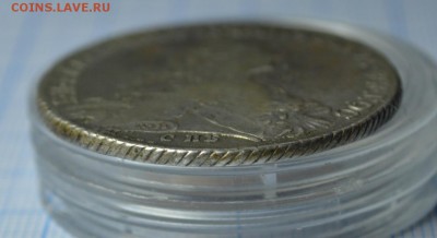 Рубль 1773 ТИ ФЛ на подлинность - 5