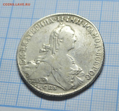 Рубль 1773 ТИ ФЛ на подлинность - 4