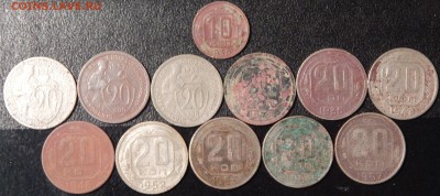 250 монет Ранних Советов, хороших и на чистку, до 23:00 3.04 - 10-20 копеек бонус.JPG