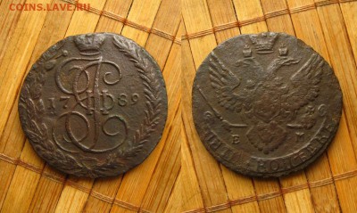 5 копеек 1789 ЕМ, до 5.04.19 в 22:10 МСК - 5 копеек 1789 ем