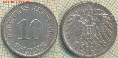 Германия 10 пфеннигов 1906 г., до 09.04.2019 г. 22.00 по Мос - Германия 10 пфенннигов 1906 5920