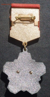Знак ЦК ВЛКСМ БАМ снежинка оценка - P4040032.JPG