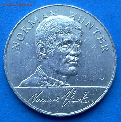 Жетон ЭССО ЧМ по футболу Мексика 1970 Норман Хантер до 10.04 - свежак 005