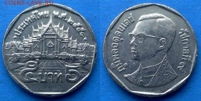Таиланд - 5 бат 2008 года до 10.04 - Таиланд 5 бат 2008