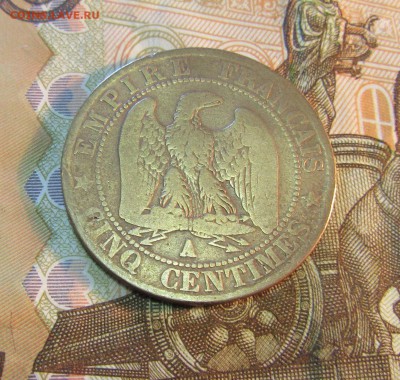 ФРАНЦИЯ 5 сантимов 1856 г    до 09.04.    22 ч - IMG_4303.JPG