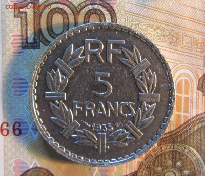 ФРАНЦИЯ 5 франков  1935 г    до 09.04.    22 ч - IMG_4336.JPG