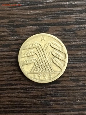 Германия 5 пфенниг 1924 года. До 22:00 10.04.19 - E2AB0B91-E69C-438D-8992-6BB44A49300B