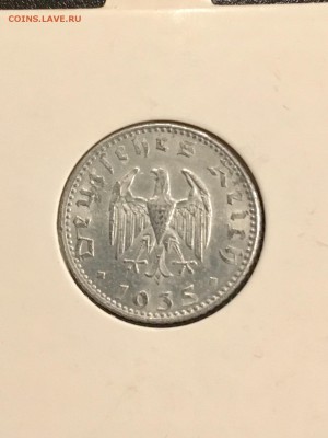 Германия 50 рейхспфенниг 1935 года. До 22:00 10.04.19 - D52CA1F7-041A-4276-83A2-224D40F7D5AB