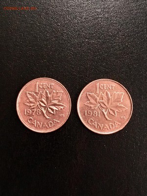 Канада 1 цент 1978, 1981 года. До 22:00 10.04.19 - C5356DAD-65CC-4586-ABD6-B4807259A0EC