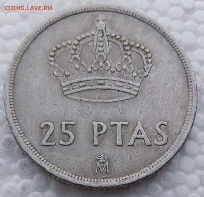 Испания 25 песет 1982 до 09.04.19 - 61