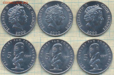 Кука острова 5 центов 2000 г., фикс - Кука острова 5 центов 2000