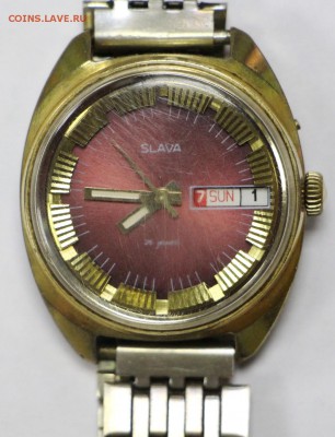 Часы Слава. Ау. На ходу. Мужские с браслетом- 11,04.19 в 22ч - часы 005