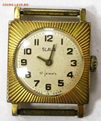 Часы Слава. Ау 12,5+. На ходу - 11,04.19 в 22.00 - часы 022