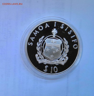 10 тала 1994 Самоа и Сисифо. Парусник. Серебро. Proof. - IMG_20190330_121541