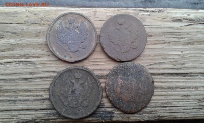 2 к.1821,29,1909,3к.1877г,полушка 1766сибирск.мон. 08.04.19. - 20190206_093014