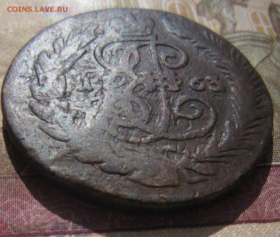 2 копейки 1763 спм перечекан с  4-х копеек - IMG_4517.JPG