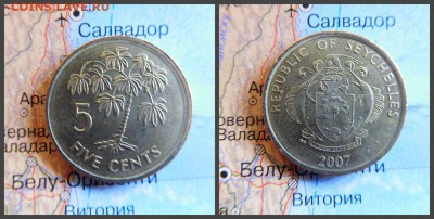 Сейшелы 5 центов, 2007 - 14