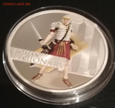Римский легионер 1 доллар Тувалу 2010г.старт 200₽ до ухода в - IMG_20190406_201831