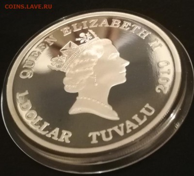Римский легионер 1 доллар Тувалу 2010г.старт 200₽ до ухода в - IMG_20190406_201745