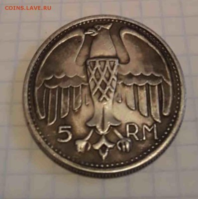 5 рейхсмарок 1935 г.Определение подлинности. - Screenshot_20190406-235439_WhatsApp