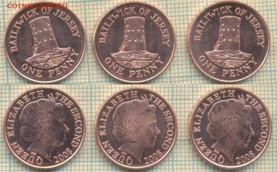 Джерси 1 пенни 2008 гг., фикс - Джерси 1 пенни 2008