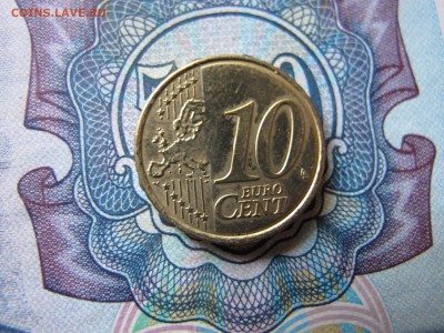 10 евроцентов Кипр 2008 (с корабликом!), монетка из оборота. - IMG_3412.JPG