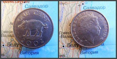 Бермуды 1 цент, 2002 - 7