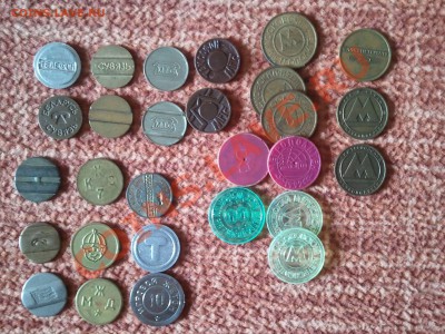 Распродам коллекцию различных монет - жетоны