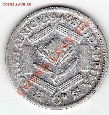 Ag Ю.АФРИКА 6 ПЕНСОВ 1943 ДО 23.06.11 В 21.00МСК - img105