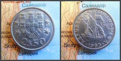 Португалия 2.5 эскудо, 1983 - 11
