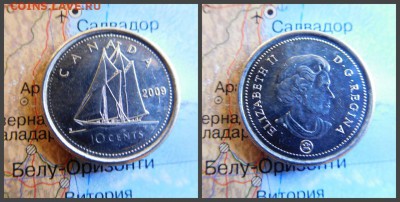 Канада 10 центов, 2009 - 14