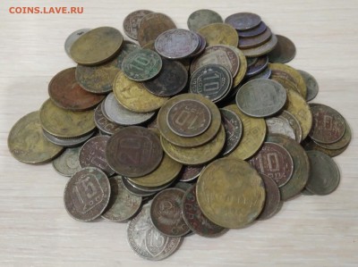 Монеты СССР. До 61 года. 200 шт. На чистку, опыты. - IMG_20190408_184447