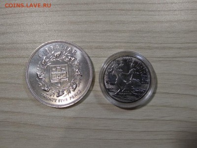 Гибралтар -25 пенсов 1977 года - 36