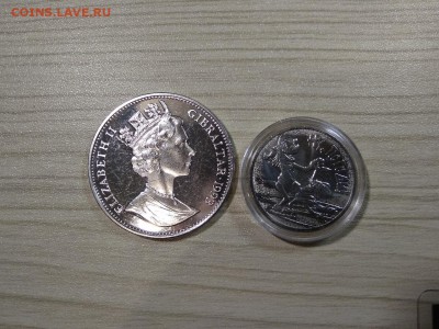 Гибралтар- 1 крона 1993 года - 38