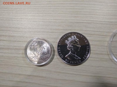 Фолклендские острова-50 пенсов 1992 года - 40