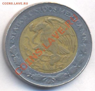 Мексика 1 пессо 1996 г. БМ. До 21.06.11 г. 20-00 МСК. - Мексика 96.1