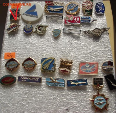 Значки авиация по фиксу:50 руб и 30 руб. - DSCF3990.JPG