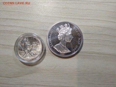 остров Мэн-1 крона 1990 года - 48