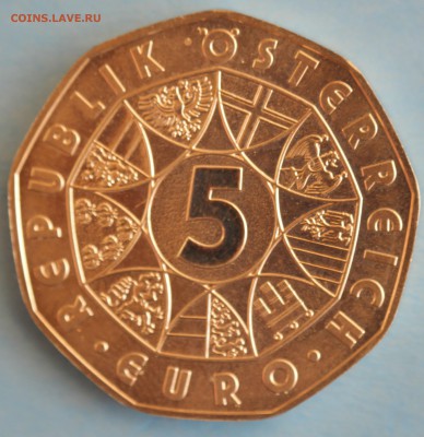 С РУБ.АВСТРИЯ 5 ЕВРО 2002 г. ЖИВОТНЫЕ до 16.04 в 22-00 - IMG_7216.JPG