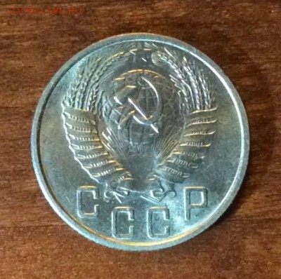 15 копеек 1953 г., UNC,  шт. блеск, до 22.00  14.04.2019 г. - 2C47043E-2E22-40FC-B22C-EB2E915C6EEB