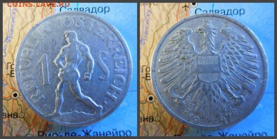 Австрия 1 шиллинг, 1947 - 19