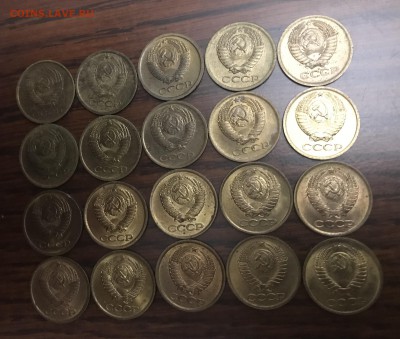 1 копейка 61-91 20 шт из них 19 шт UNC все года разные - FF6C26E5-E2FD-464F-A0C6-D76273D0753E