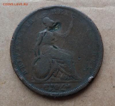 Великобритания 1 пенни 1826 - IMAG0992~2