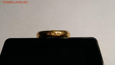 Золотое кольцо 1844 года с бриллиантом 1.47 карат,золото - 19040421