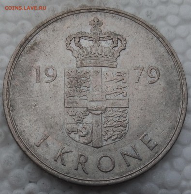 Дания 1 крона 1979 до 16.04.19 - 17