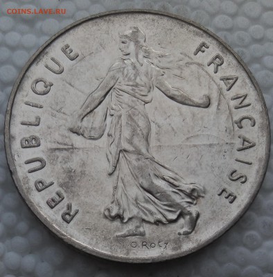 Франция 5 франков 1987 до 16.04.19 - 48