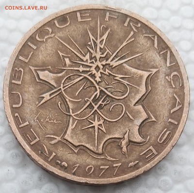Франция 10 франков 1977 до 16.04.19 - 50